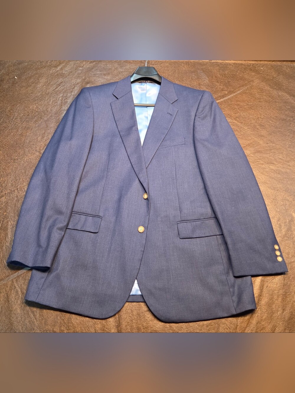 Vintage Blue Button Down Jacket